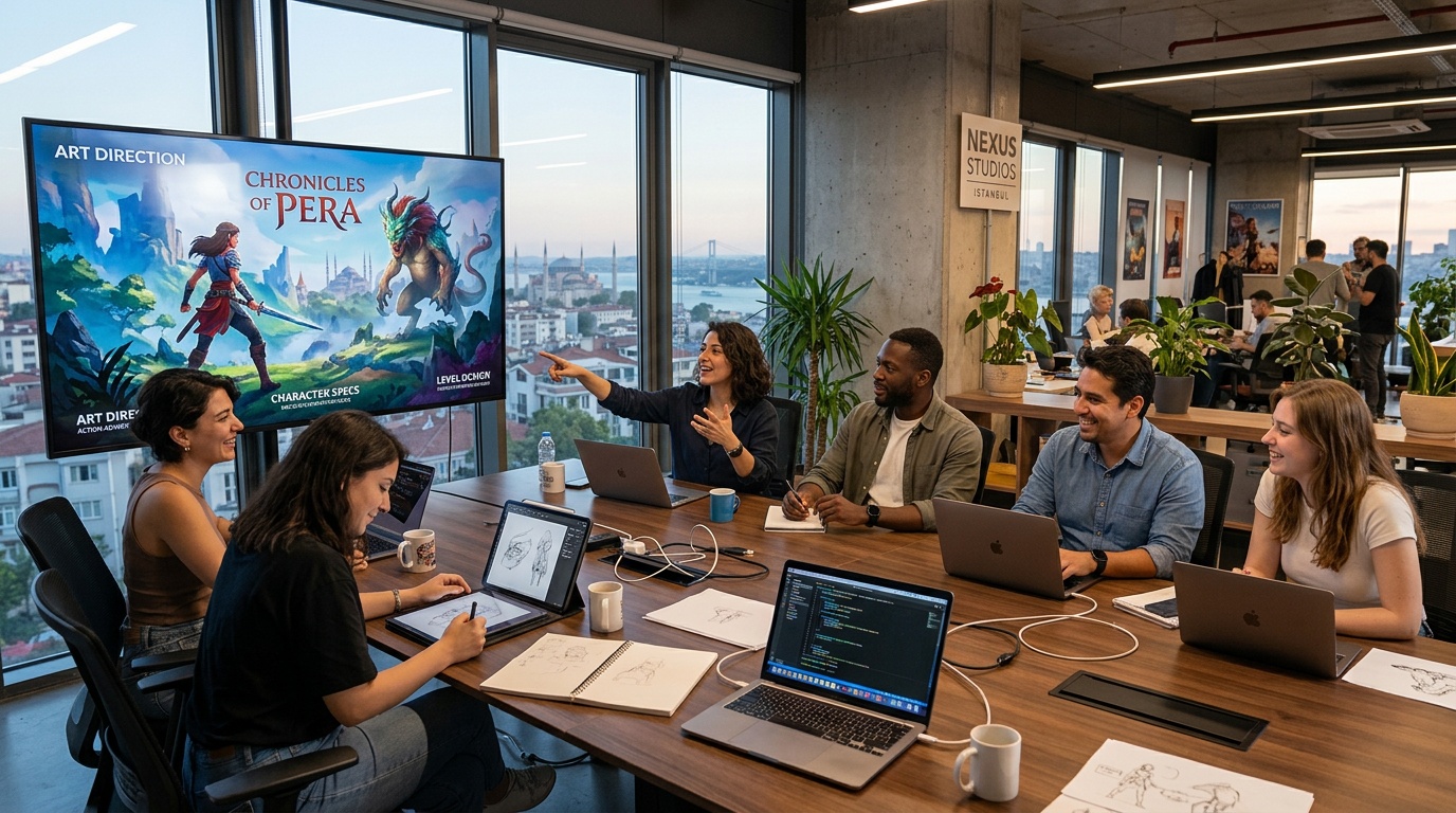 PixelForge Studio design team